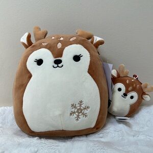 SQUISHMALLOW 8 INCH 'DAWN' THE DEER WITH BABY